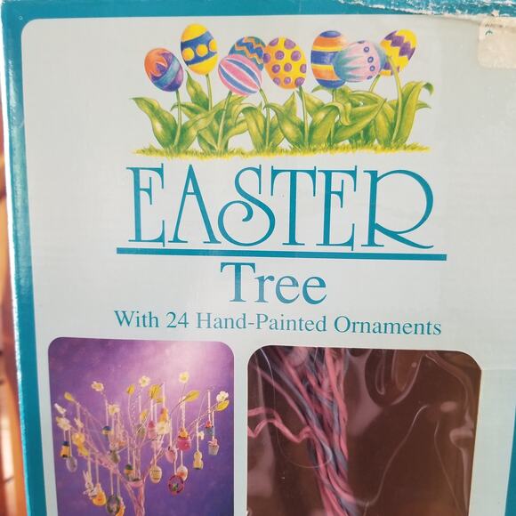 Easter egg tree 18 inches tall (NO ORNAMENTS) - Picture 2 of 4